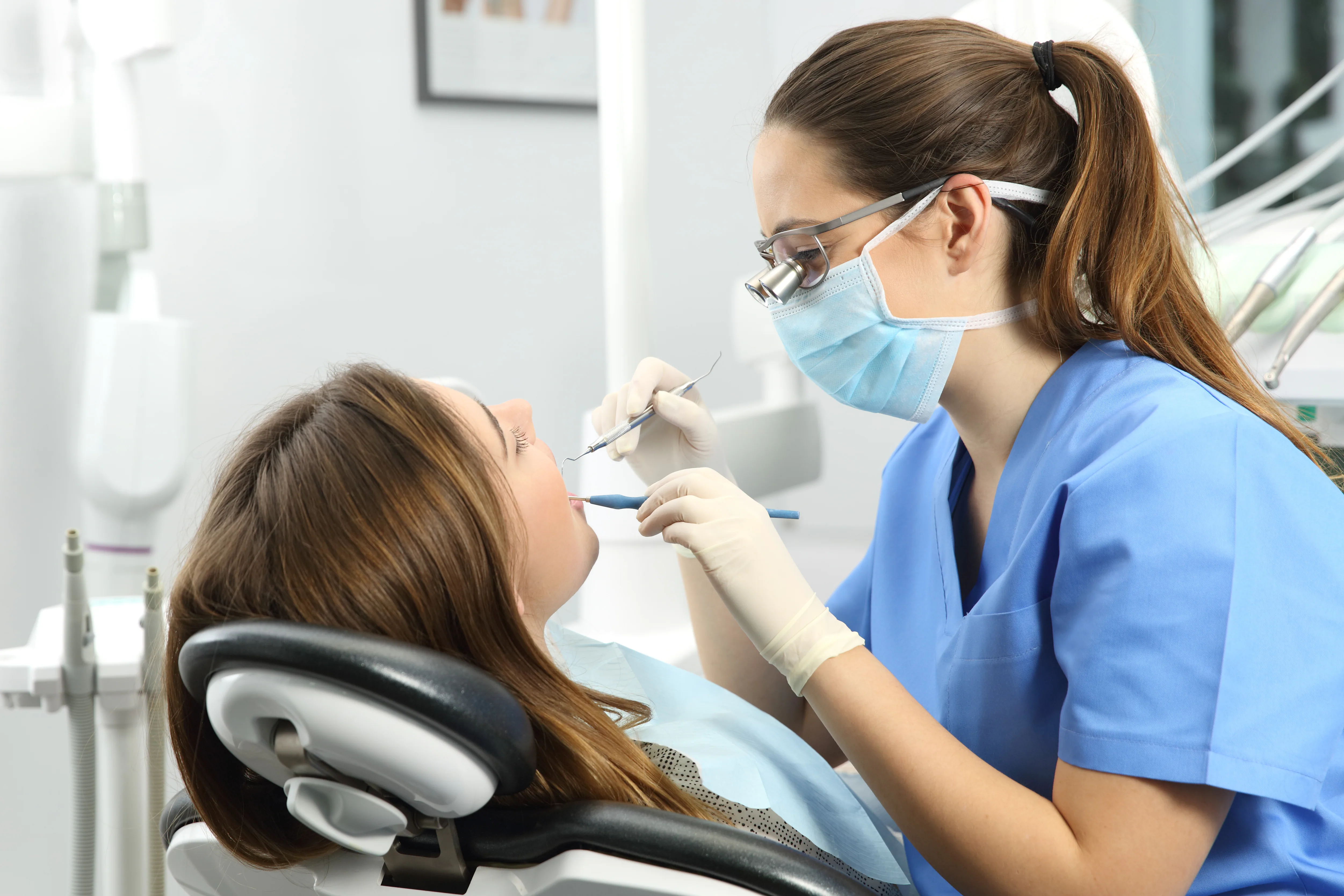 Dental professional connecting warmly with a patient
